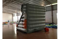 China Different colours inflatable basketball shooting games for children supplier