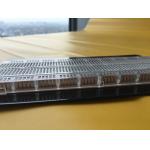 Red / Blue Contacts Transparent Breadboard Black Aluminum Backing Plate