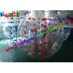 PVC / TPU Inflatable Bumper Ball , Bubble Soccer Game For Adults for sale