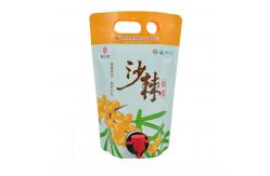 China Stand Up Aluminum Foil 1.5L Spout Juice Pouch With Tap Valve supplier
