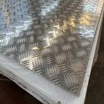 Embossed Aluminum Checkered Plate 1mm 2 Thick Anodized 1 Inch 3003 6061 T6 for sale