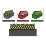 LED Display RS485 IP68 2S 3.7KW Hydraulic Road Blocker for sale