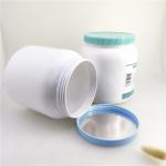 PET Plastic 1kg Baby Formula Milk Powder / Goat Milk Food Storage Jars for sale