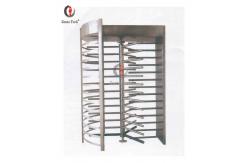 China SUS 304 Silver Full Height Security Gate Turnstile Barrier Gate supplier