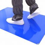 Adhesive Floor Cleaning Basketball Sticky Mat Floor Tacky Mat Cleanroom 30 layers for sale