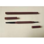 Long Standing Waterproof Eyebrow Pencil Plastic Tube ISO Certification for sale