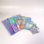 Gravure Pringting Stand Up Aluminum Foil Bag Hologram Packaging Bag For Cosmetics for sale