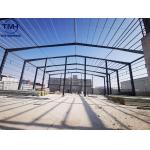 Prefab Steel Garage Building Galvanized Metal Frame Structure Architecture For Workshop for sale