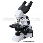 Lab Student Achromatic Binocular Compound Microscope With LED Light for sale