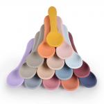 Microwave Safe Silicone Weaning Spoons CPC EN71 Approval for sale