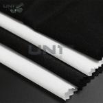 Black Plain Weave Fusable Interfacing , Fabric 50gsm Woven Fusing for sale