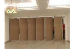 China Ballroom Sound Proof Sliding Folding Partitions and Acoustic Movable Walls supplier