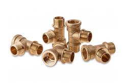 China 3 Ways Male Thread T Shape CNC Aluminum Profile Anodized Mill Finish supplier