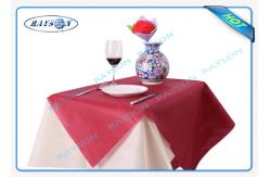 China PP Spunbonded Nonwoven Fabric Tablecloth 100% Degradable And Eco supplier