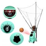 Light Green Basketball Shooting Machine , ROHS Basketball Automatic Rebounder for sale