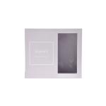 Pink Book Shape Window Handmade UV Coating Gift Box Packaging for sale