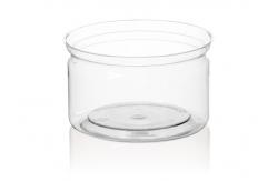 China Aritight Clear Plastic Packaging Tubes , Blowing Easy Open End PET Tube supplier