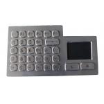 Customized Vandal Free Militaty Metal Keypad With Sealed Touchpad for sale