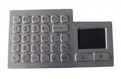China Customized Vandal Free Militaty Metal Keypad With Sealed Touchpad supplier