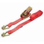 4000KG PVC Vinyl Coated Industrial Ratchet Tie Down Straps For Fastening Loads for sale