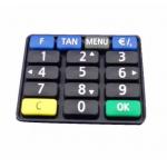 Remote Control Conductive Carbon Pellet Button Silicon Rubber Keyboard 70 Shore A