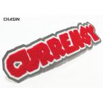 Felt Material Letter Combination Chenille Varsity Letter Patches Red , Blue Colour