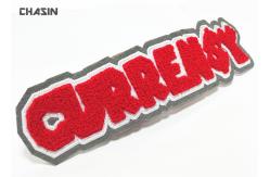 China Felt Material Letter Combination Chenille Varsity Letter Patches Red , Blue Colour supplier