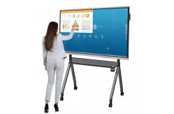 China 10bit Smart Digital Interactive Board 400cd Supporting Touch Screen supplier