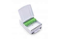 China FTTH 8 Ports optical fiber distribution box Plastic supplier
