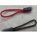 Outdoor Wear Injection Rope Zipper Puller For Bags And Clothes for sale
