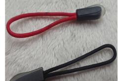 China Outdoor Wear Injection Rope Zipper Puller For Bags And Clothes supplier
