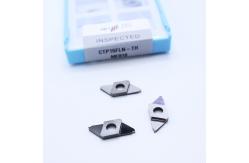 China Left Cutting CTP15FLN-TH Cemented Carbide Insert for Alloy Steel Workpiece supplier