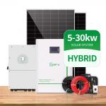 300Ah Complete Off Grid Solar Kit 5KW 6KW 8KW 10KW On Off Grid Hybrid Inverter for sale
