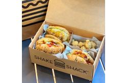 China Customized printing hamburger box customized takeaway box eco-friendly hamburger packaging box supplier