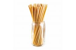 China Organic Wheat Stem Paper Straws Recyclable Compostable CE Certificated supplier