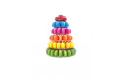 China Disposable Plastic 10 Tier Macaron Tower For Cake supplier