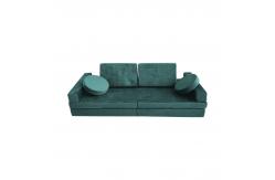 China 10 Pieces Foam Modular Play Sofa Waterproof Liner Foam Play Set supplier