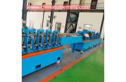 China Automatic OD 12-76mm Round Square Pipe Milling Machine 400KW supplier