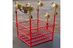 China 4 Bundle Transmission Line Stringing Tools Overhead Power Line Aerial Spacer Trolley Cart supplier
