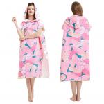 Custom Microfiber Poncho Towel Women Man Ponchos Beach Towel for sale