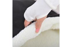 China Winter Warm Enclosed Large Dog Bed Mat  Removable And Washable Cat Sleeping Nest supplier