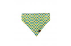 China 14x9.5cm Small Dog Bandana Collar Bibs Puppy Neckerchief Washable Triangle Plaid supplier