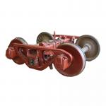 Railway Bogie for Railway Passenger Coach with Rubber Spring for sale