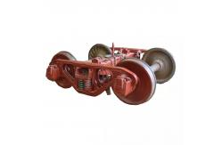 China Railway Bogie for Railway Passenger Coach with Rubber Spring supplier
