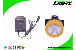 China Rechargeable Battery PC 3500Lux LED Miner Mining Lights supplier