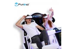 China 9D vr machine 3d headsets glasses 9d cinema virtual reality simulator 2 Players VR games equipment vr egg chair for sale supplier