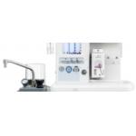 PEEP valve Veterinary Anesthesia Machines with touch screen control for sale