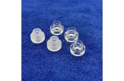China Transparent Frosted Stone Step Fused Quartz Sheet 0.5-100mm Thickness supplier