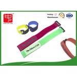 Printing Hook & Loop Fastener / Custom Logo  Cinching Straps for sale