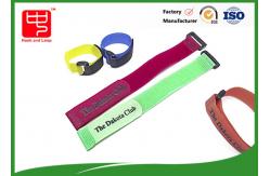China Printing Hook & Loop Fastener / Custom Logo  Cinching Straps supplier